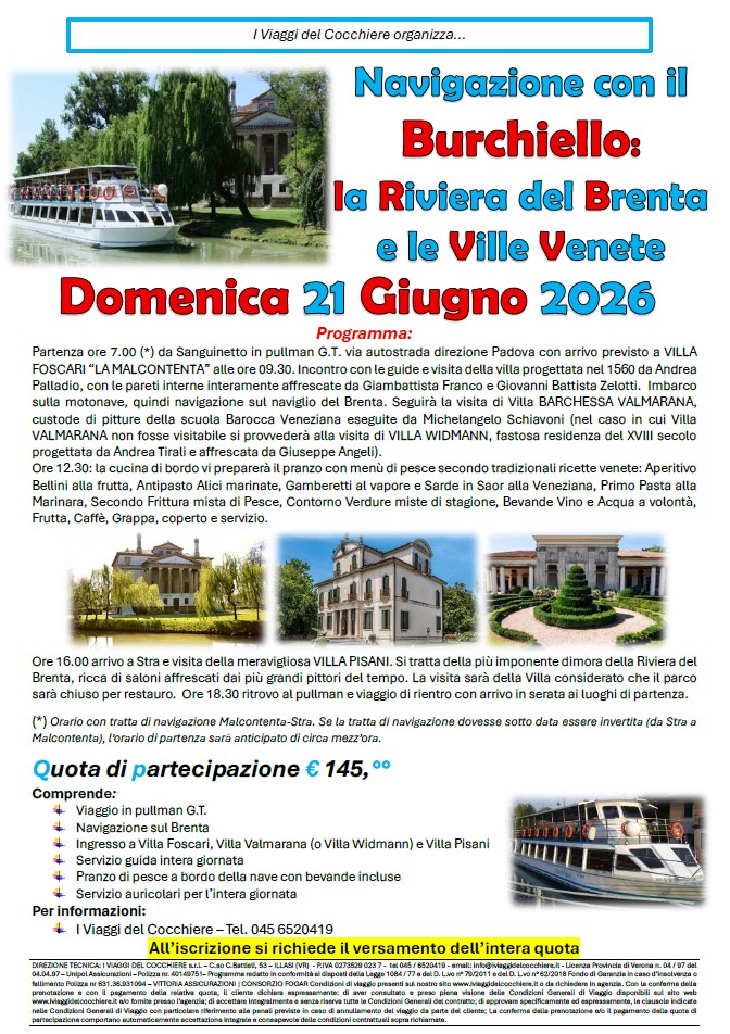 2026 VILLE VENETE BRENTA MINOZZO